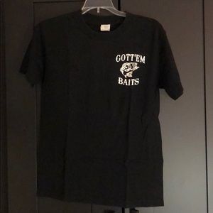 🍀 4 for $15! Gott’em Baits black shirt size small